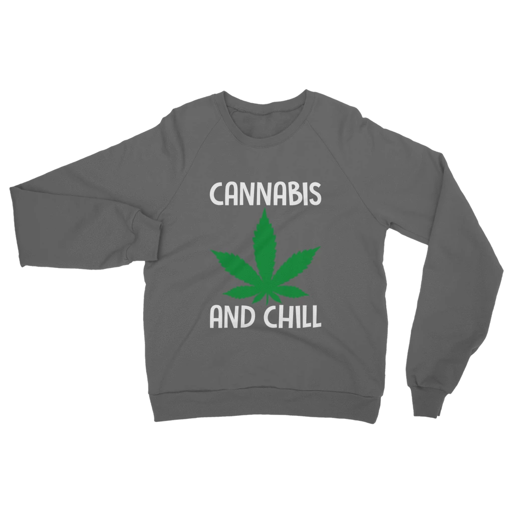Alloverprint.it Cannabis And Chill Classic Adult Sweatshirt Stoner 2 Alloverprint.it Cannabis And Chill Classic Adult Sweatshirt Stoner