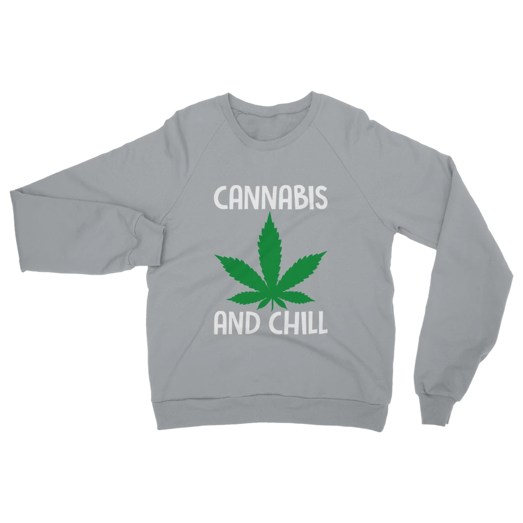 Alloverprint.it Cannabis And Chill Classic Adult Sweatshirt Stoner 17 Alloverprint.it Cannabis And Chill Classic Adult Sweatshirt Stoner