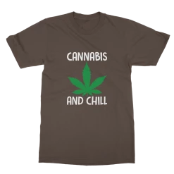 Alloverprint.it Cannabis And Chill Classic Adult T-Shirt Stoner 20 Alloverprint.it Cannabis And Chill Classic Adult T-Shirt Stoner