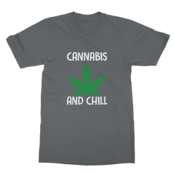 Alloverprint.it Cannabis And Chill Classic Adult T-Shirt Stoner 18 Alloverprint.it Cannabis And Chill Classic Adult T-Shirt Stoner