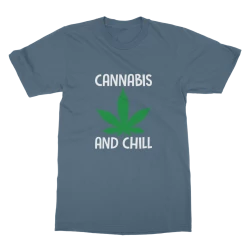 Alloverprint.it Cannabis And Chill Classic Adult T-Shirt Stoner 22 Alloverprint.it Cannabis And Chill Classic Adult T-Shirt Stoner