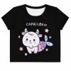 Kinky Cloth Capricorn Pastel Crop Top Tee
