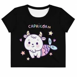 Kinky Cloth Capricorn Pastel Crop Top Tee