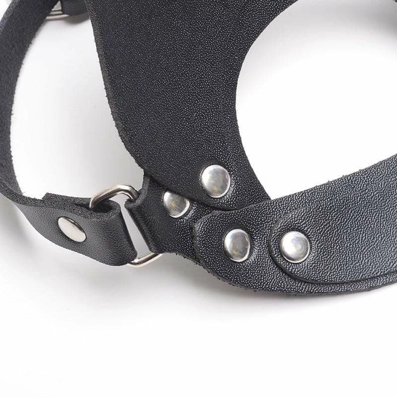 Kinky Cloth Pet Play Rivet Leather Masks 13 Kinky Cloth Pet Play Rivet Leather Masks