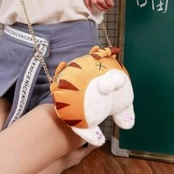 Spocket Cat Butt Plush Bag