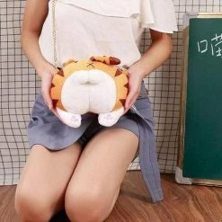 Spocket Cat Butt Plush Bag