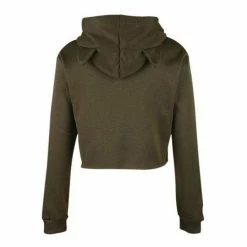 Kinky Cloth Kittens Cat Ear Crop Top Hoodie