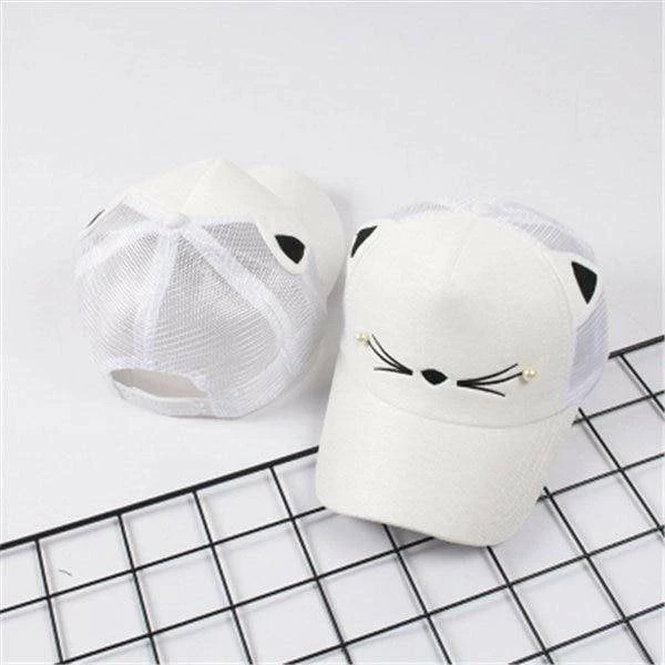 Kinky Cloth Cat Ears Baseball Hat Kawaii 4 Kinky Cloth Cat Ears Baseball Hat Kawaii