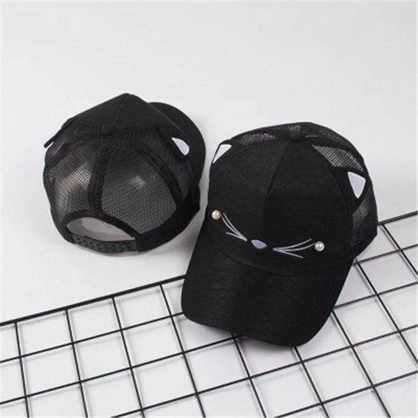 Kinky Cloth Cat Ears Baseball Hat Kawaii 14 Kinky Cloth Cat Ears Baseball Hat Kawaii