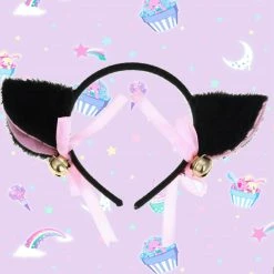 Kinky Cloth Cat Ears Headband Kittens