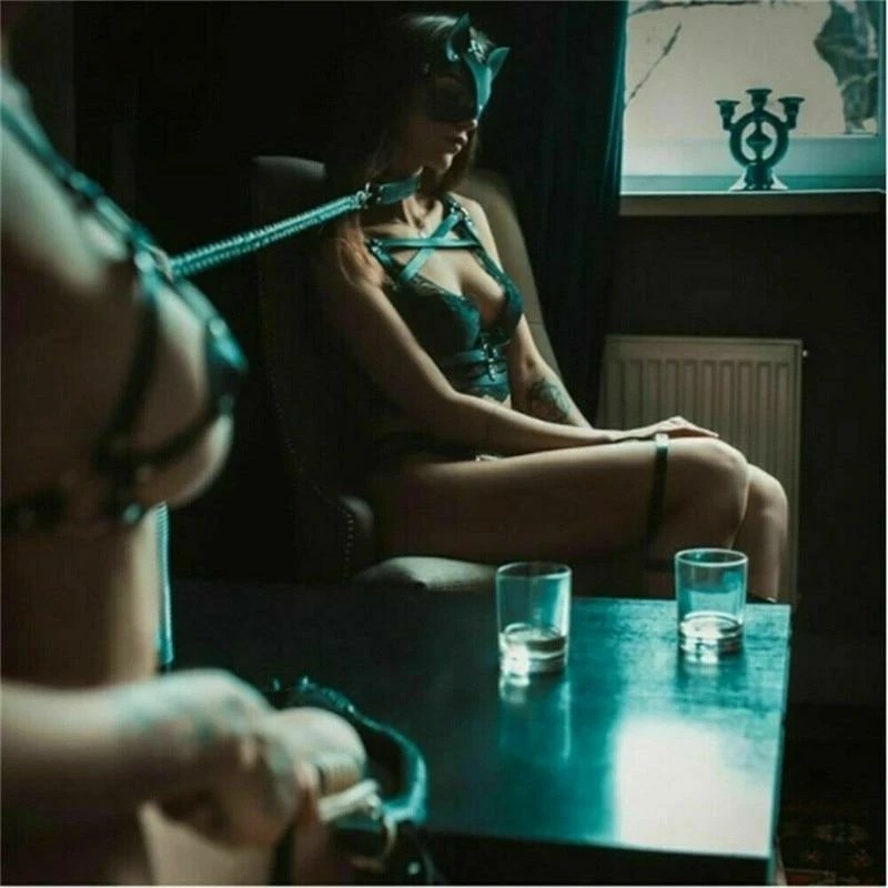 Kinky Cloth Cat Girl Mask BDSM 5 Kinky Cloth Cat Girl Mask BDSM