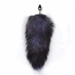 Kinky Cloth BDSM Cat Mask With Long Fox Tail Plug 8 Kinky Cloth BDSM Cat Mask With Long Fox Tail Plug