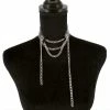 Kinky Cloth Chain Choker BDSM