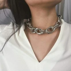 Kinky Cloth Collars & Chokers Chain Choker