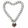 Kinky Cloth DDLG - Daddy / Little Chain Heart Choker