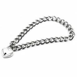 Kinky Cloth DDLG - Daddy / Little Chain Heart Choker