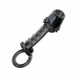 Kinky Cloth Chastity Sleeve Silicone Cock Ring