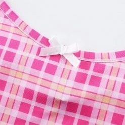 Kinky Cloth Checkered Plaid Camis Top