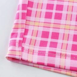 Kinky Cloth Checkered Plaid Camis Top