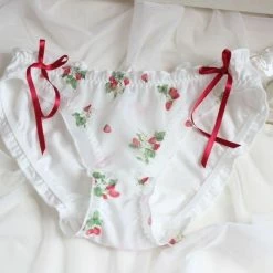 Kinky Cloth Cherry Panties Kawaii