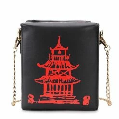 Kinky Cloth Chinese Takeout Box Purse