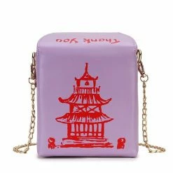 Kinky Cloth Chinese Takeout Box Purse