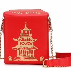 Kinky Cloth Chinese Takeout Box Purse