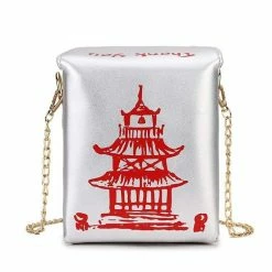Kinky Cloth Chinese Takeout Box Purse