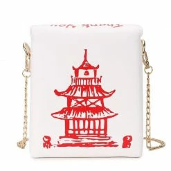 Kinky Cloth Chinese Takeout Box Purse