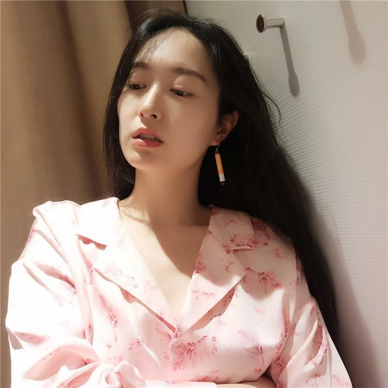 Kinky Cloth Goth Cigarette Earrings 5 Kinky Cloth Goth Cigarette Earrings