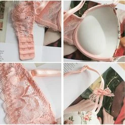 Kinky Cloth Classic Floral Print Underwear Set Lingerie & Panties