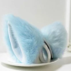 Kinky Cloth Clip On Cat Ears