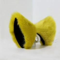 Kinky Cloth Clip On Cat Ears