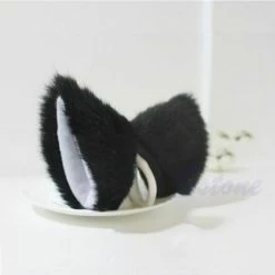 Kinky Cloth Clip On Cat Ears