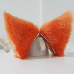 Kinky Cloth Clip On Cat Ears