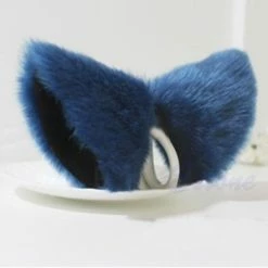 Kinky Cloth Clip On Cat Ears