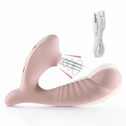 Kinky Cloth Clit Sucker Silicone Vibrators