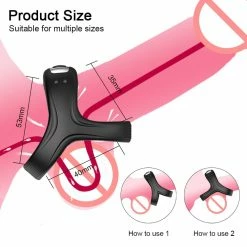 Kinky Cloth Cock Rings Cock Ring Vibrator