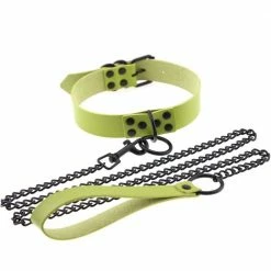 Kinky Cloth BDSM Collar & Leash Set 80 Kinky Cloth BDSM Collar & Leash Set