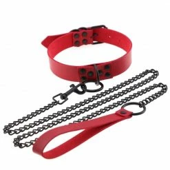 Kinky Cloth BDSM Collar & Leash Set 99 Kinky Cloth BDSM Collar & Leash Set