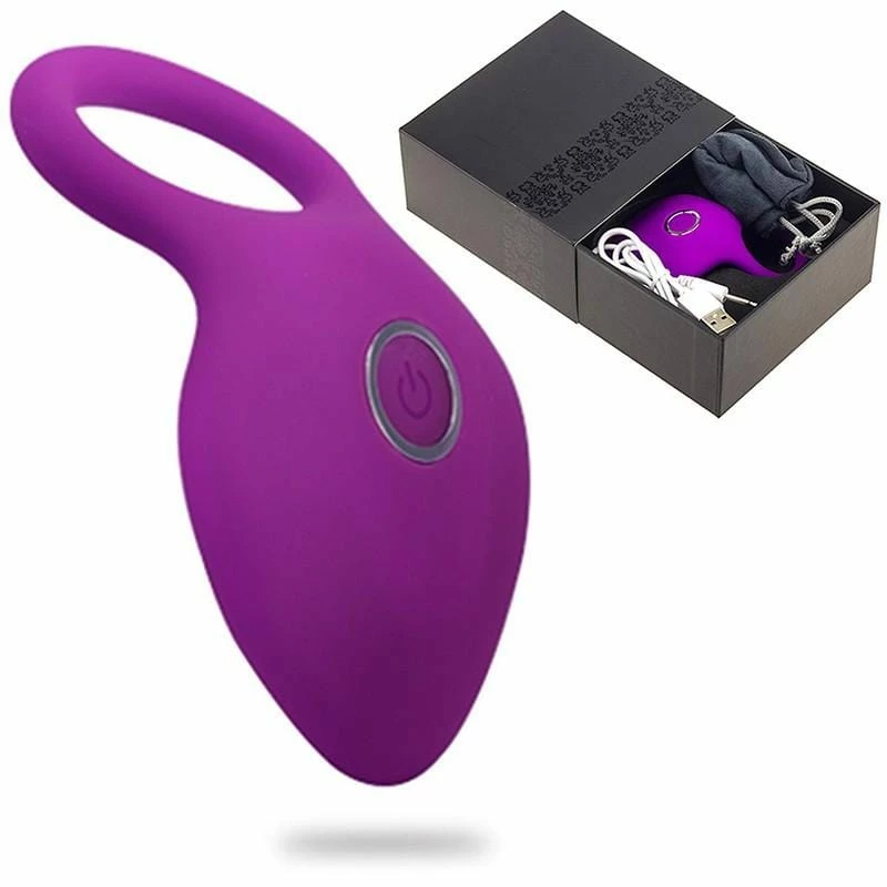 Kinky Cloth Couple Penis Ring Vibrator 2 Kinky Cloth Couple Penis Ring Vibrator