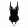 Kinky Cloth Crotchless Bodysuit