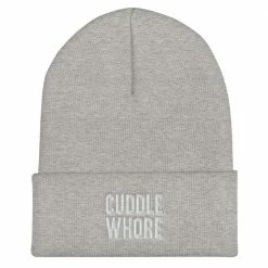 Kinky Cloth Hats Cuddle Whore Cuffed Beanie