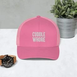 Kinky Cloth Cuddle Whore Trucker Cap Hats