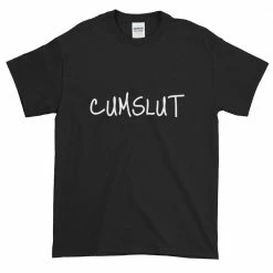 Kinky Cloth Top & Tees Cumslut Scribble T-Shirt