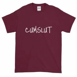 Kinky Cloth Top & Tees Cumslut Scribble T-Shirt
