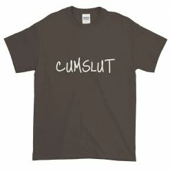 Kinky Cloth Top & Tees Cumslut Scribble T-Shirt
