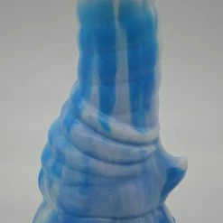 Kinky Cloth Curved Large Golden Silicone Dildo Anal Toys