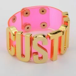 Kinky Cloth Cosplay Custom Letter Bracelet
