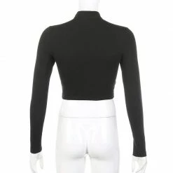 Kinky Cloth Cut Out Black Gothic Top